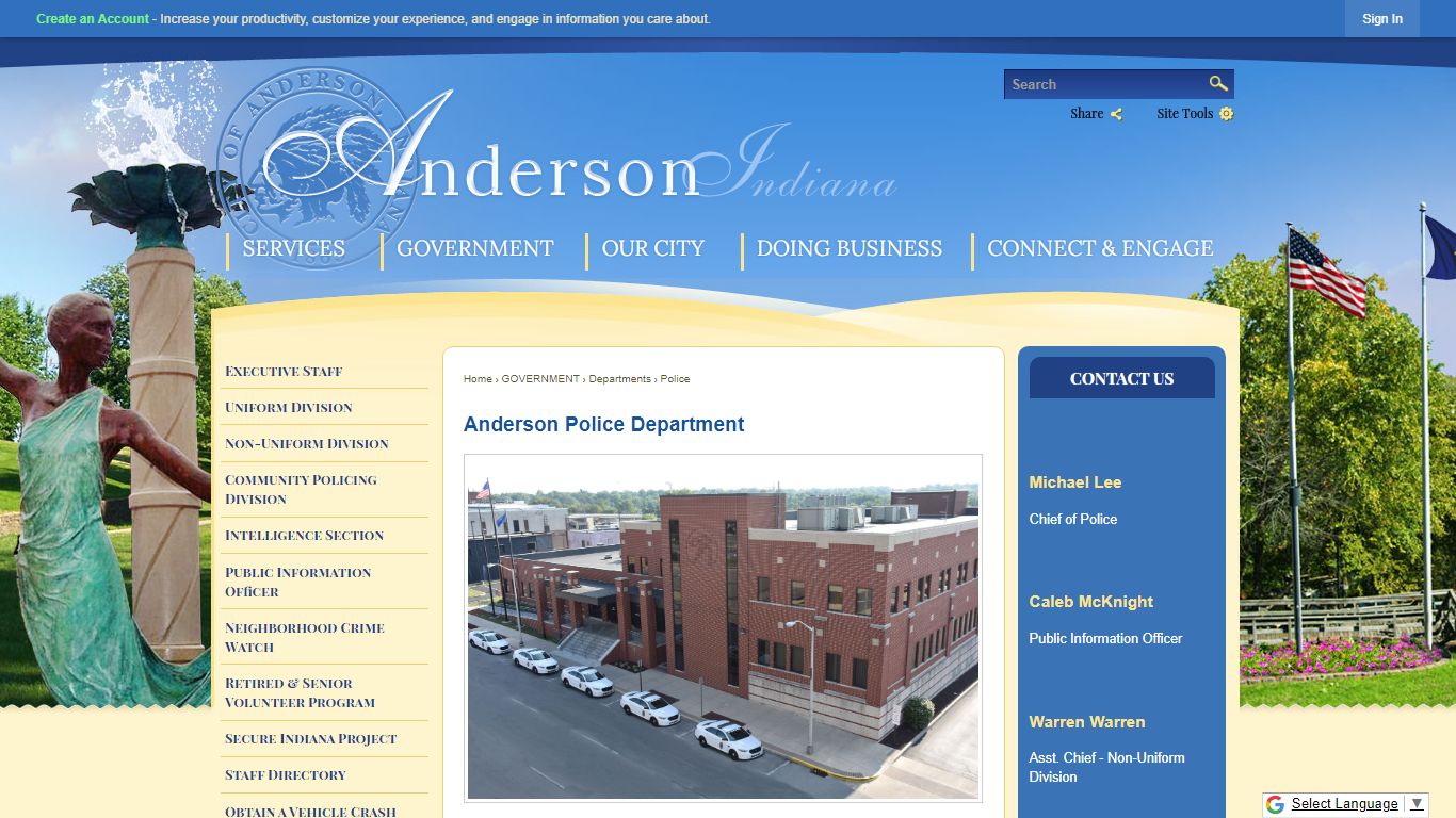 Anderson Police Department | Anderson, IN - Official Website